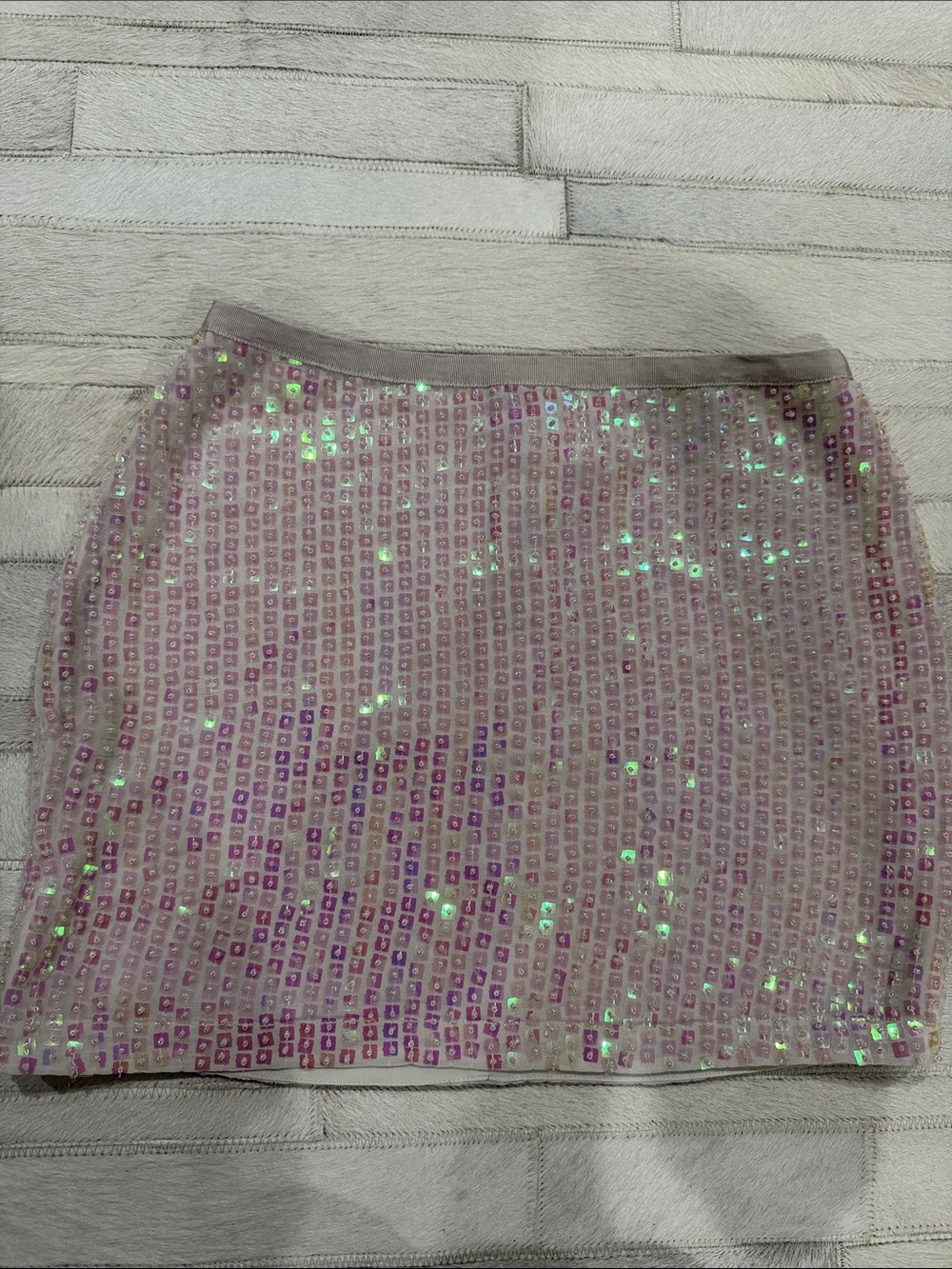 Victoria's Secret Sequin Mini Skirt